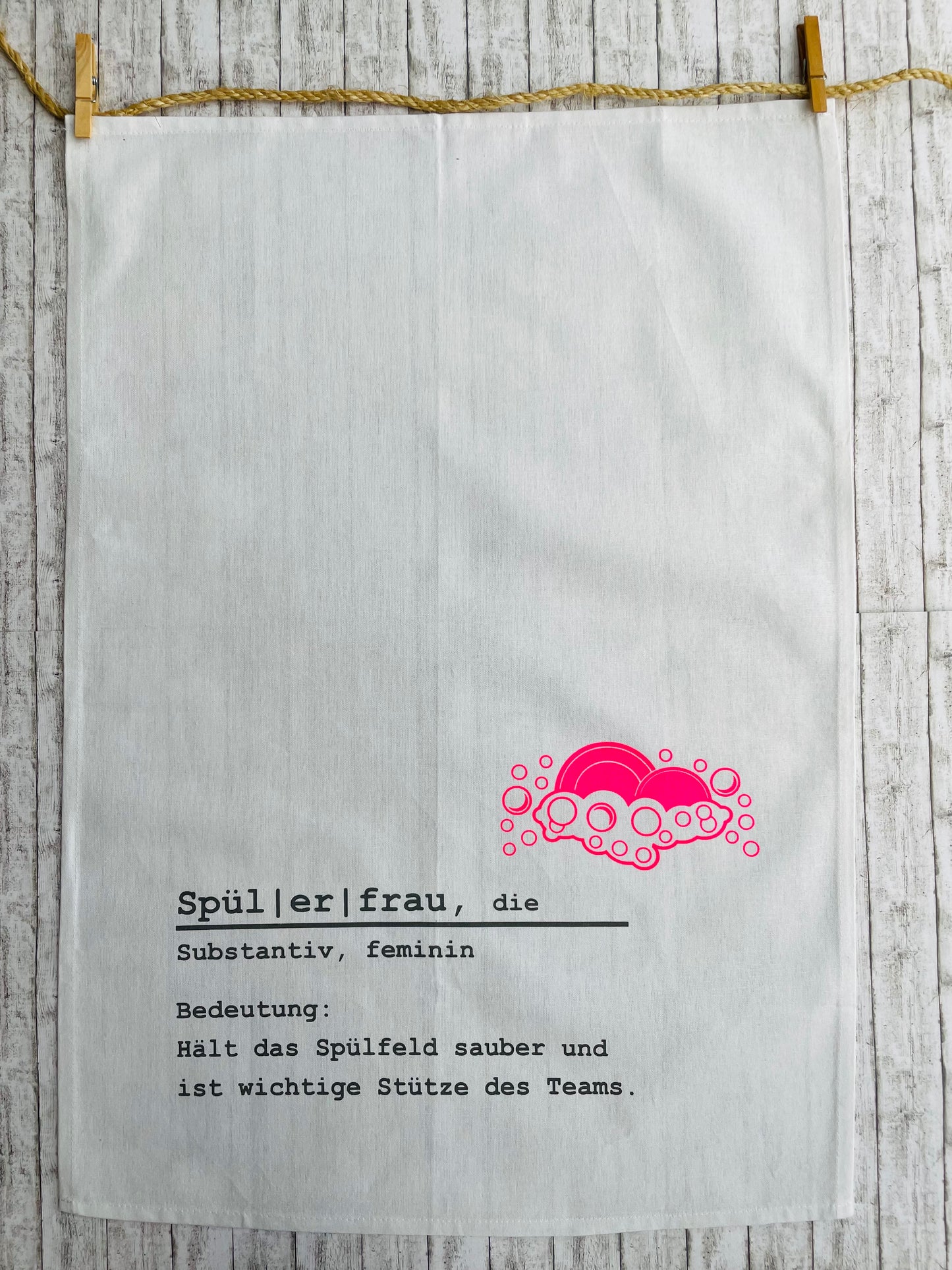 Geschirrtuch - Spülerfrau