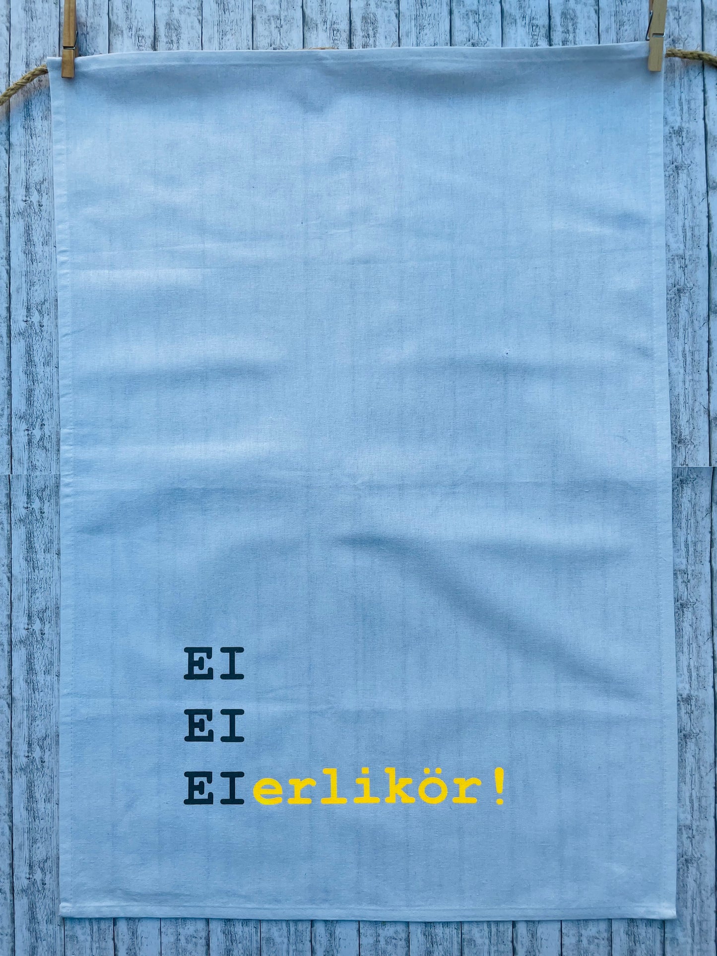 Geschirrtuch - Ei Ei Eierlikör