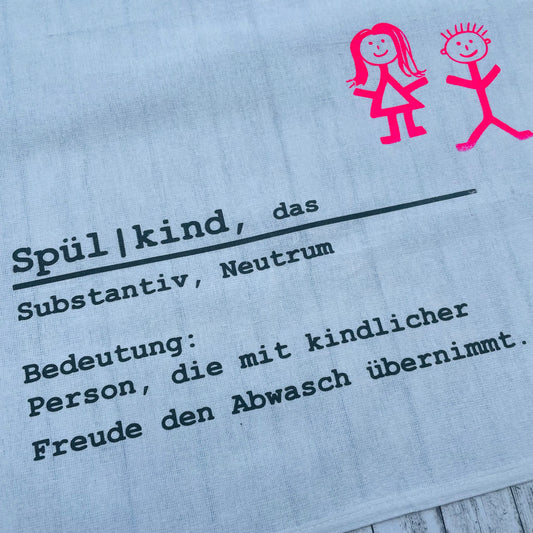Geschirrtuch - Spülkind