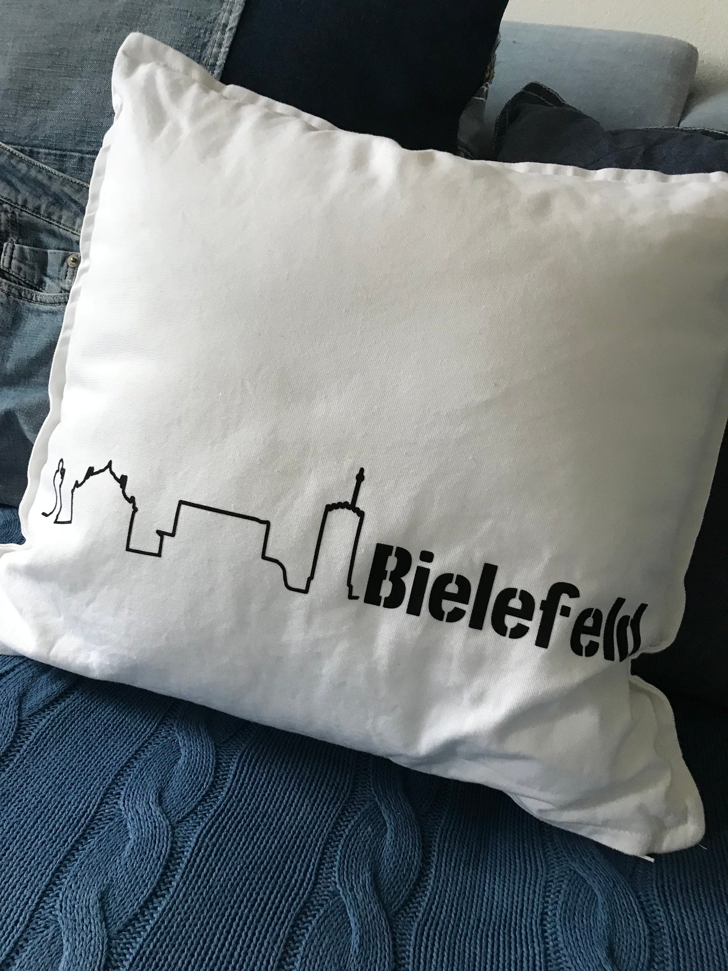 Kissen - Skyline Bielefeld