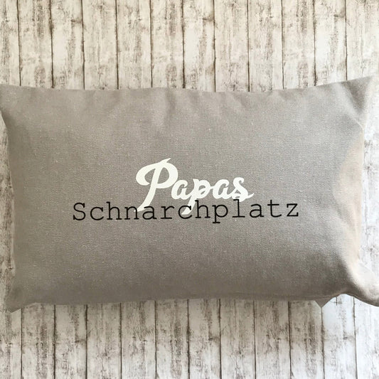 Kissen - Papas Schnarchplatz