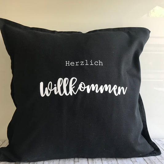 Kissen - Herzlich Willkomen