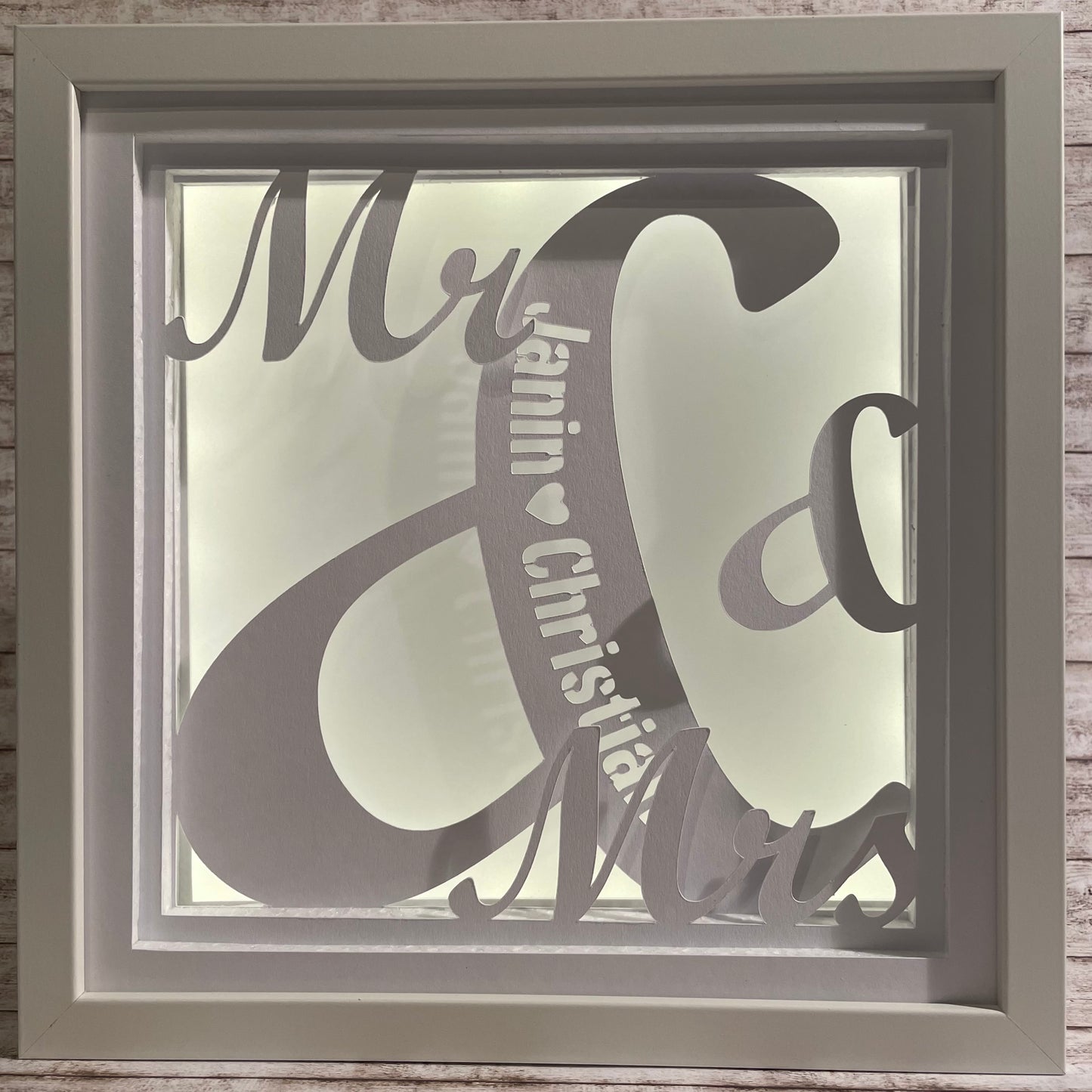Lightbox - Mr & Mrs