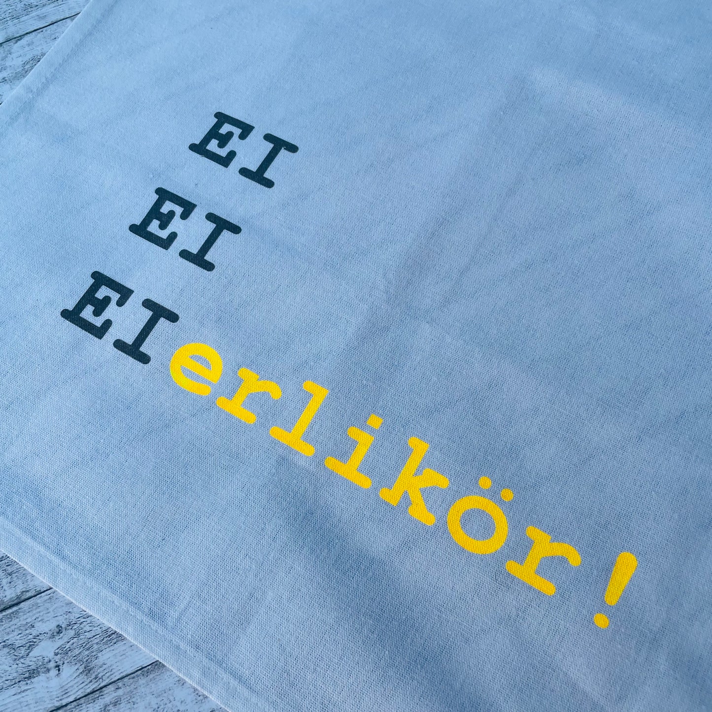 Geschirrtuch - Ei Ei Eierlikör